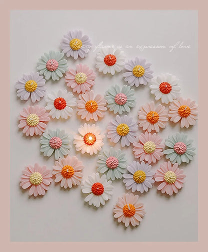 Handmade Daisy Scented Soy Wax Candle