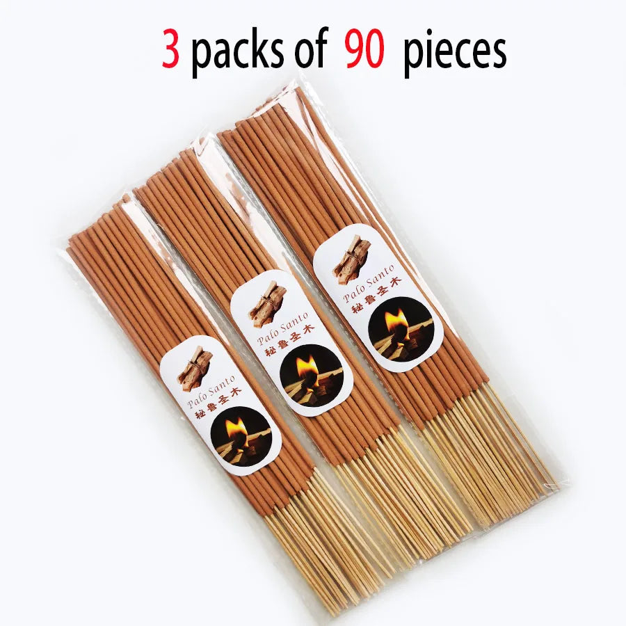 0/80pcs Premium Peruvian Sacred Wood Incense Stick Suitable for Yoga, Meditation, Purifying Ideal Emotional Boosting - Your Ritual Hub 
