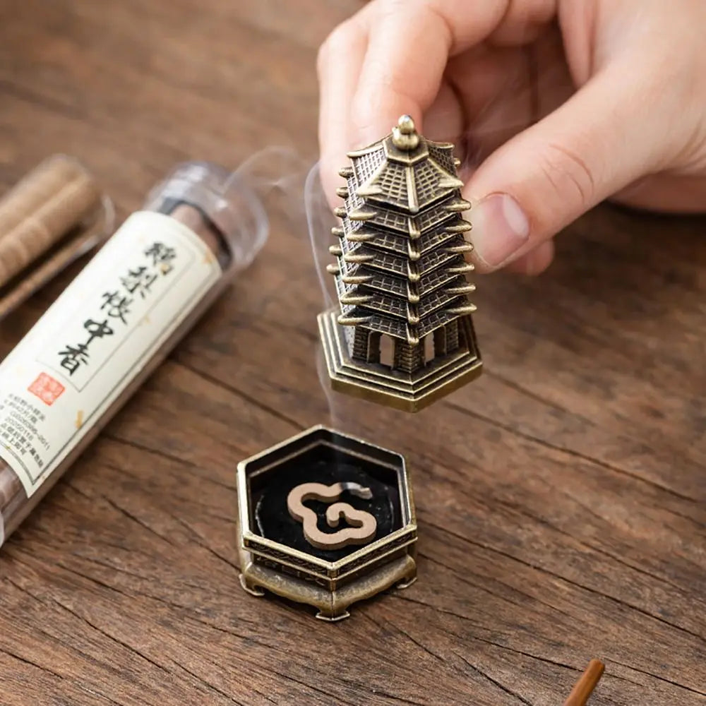 Chinese Style Zinc Alloy Incense Burner