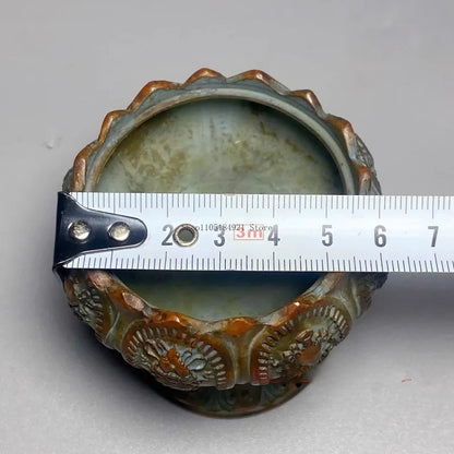 Antique Bronze Eight Auspicious Incense Burner