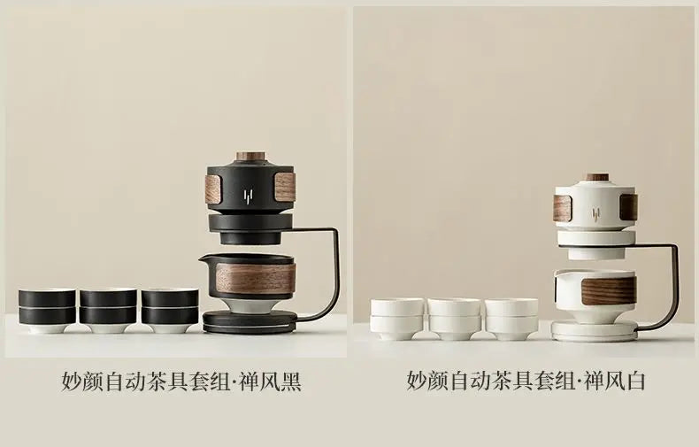 Premium Ceramic Automatic Tea Set — Complete Kit
