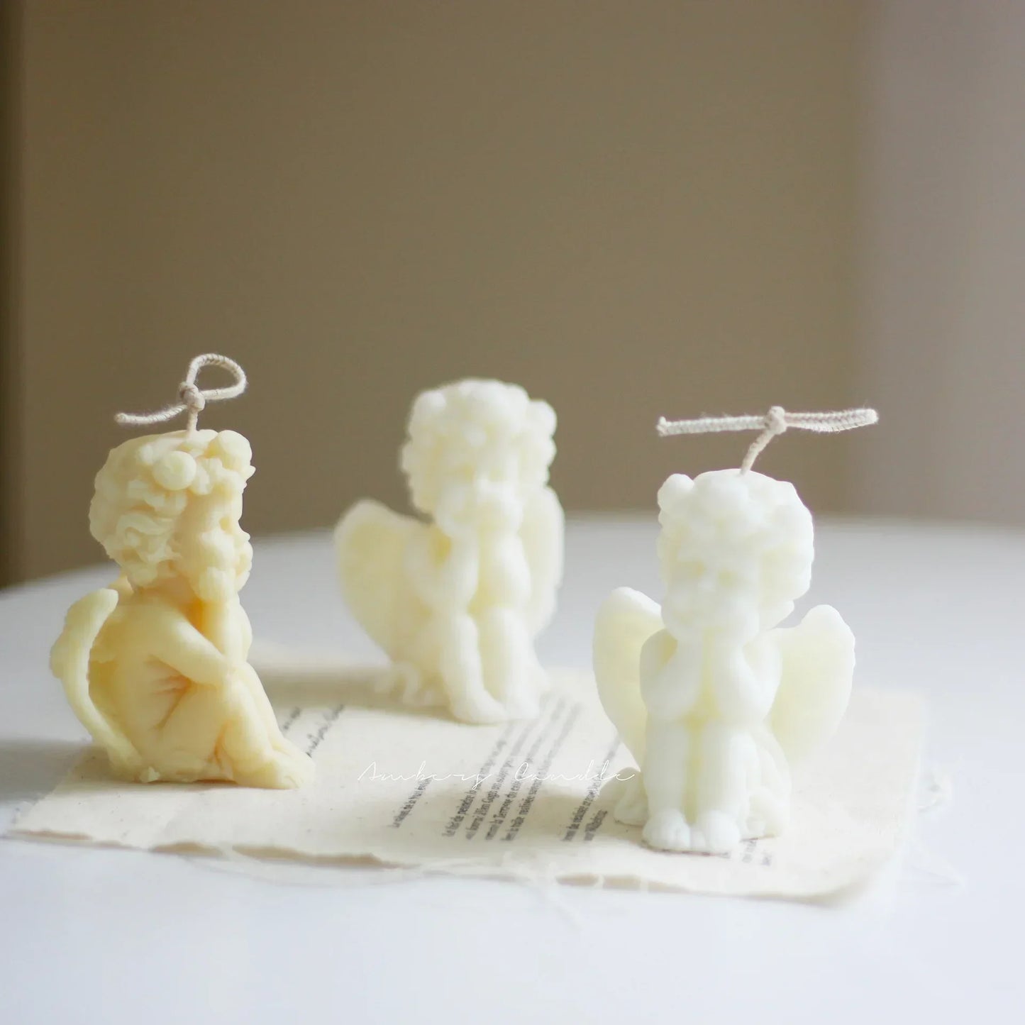 Cupid Angel Scented Soy Wax Candle — Decorative Art