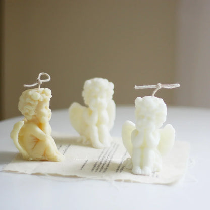 Cupid Angel Scented Soy Wax Candle — Decorative Art