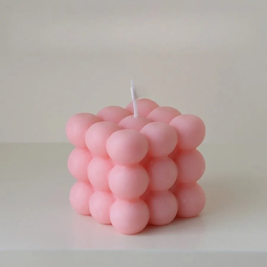 Bubble Cube Scented Soy Wax Candle