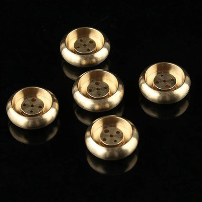 5-Hole Mini Brass Incense Stick Censer Stand