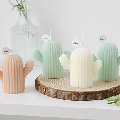 Small Cactus Scented Wax Candles Ornament