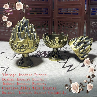 Boshan Mini Portable Incense Burner — Desktop Decor
