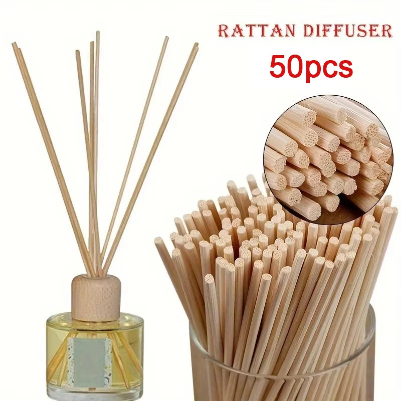 Aroma Diffusers Essential Oils Sticks Aromatherapy Duffuser Reed Absorption Bamboo Stick Diffuser Refill Sticks Rattan - Your Ritual Hub 