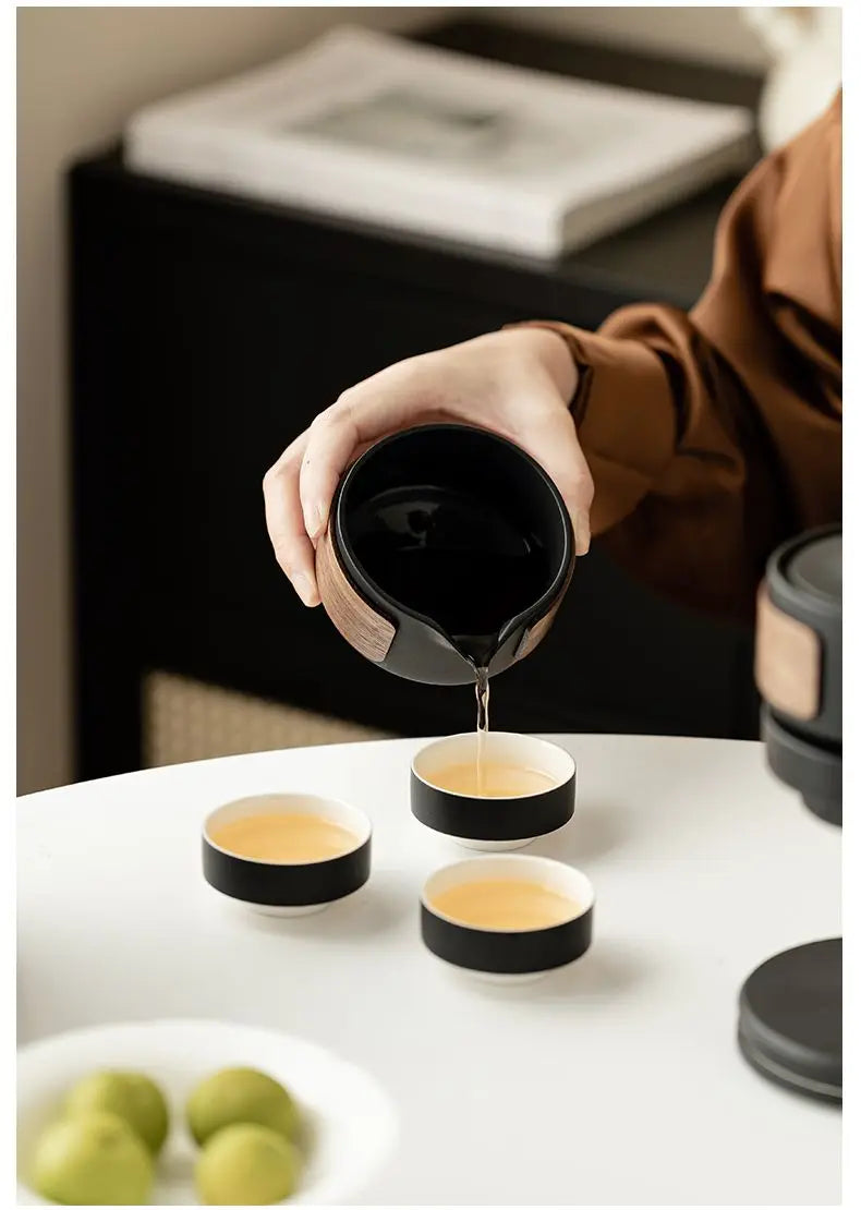 Premium Ceramic Automatic Tea Set — Complete Kit