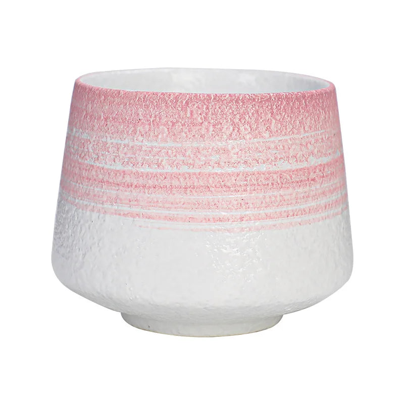 Retro Colorful Tea Cups 200ml Cute Coarse Ceramic Coffee Mugs - Your Ritual Hub 