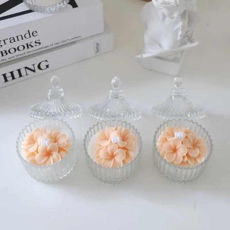 Egg Blossom Silicone Candle Mold — DIY Soy Wax & Gypsum