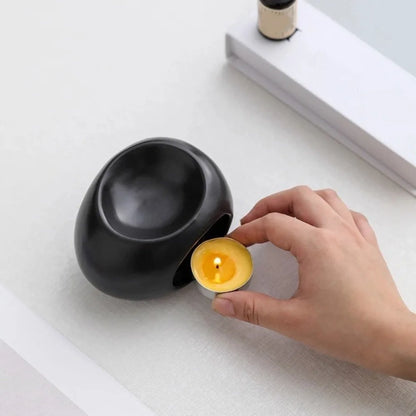 Minimalist European Ceramic Essential Oil Burner