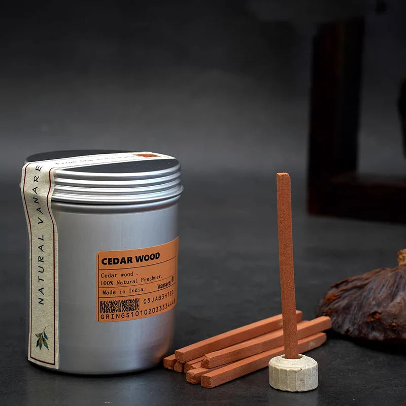 Cedar Incense Sticks Sterilization Disinfection Purification of Air Aromatherapy - Your Ritual Hub 