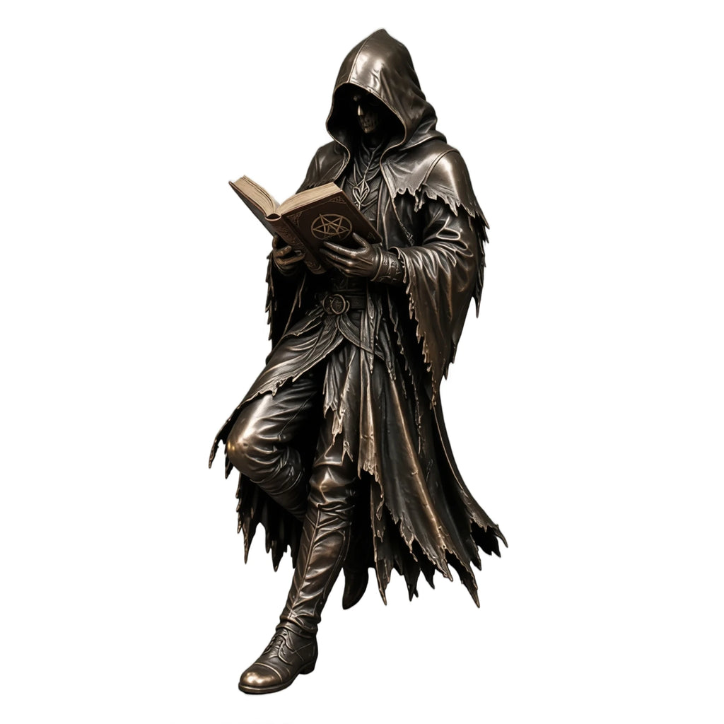Gothic Grim Reaper Bookshelf Statue – 2 Designs