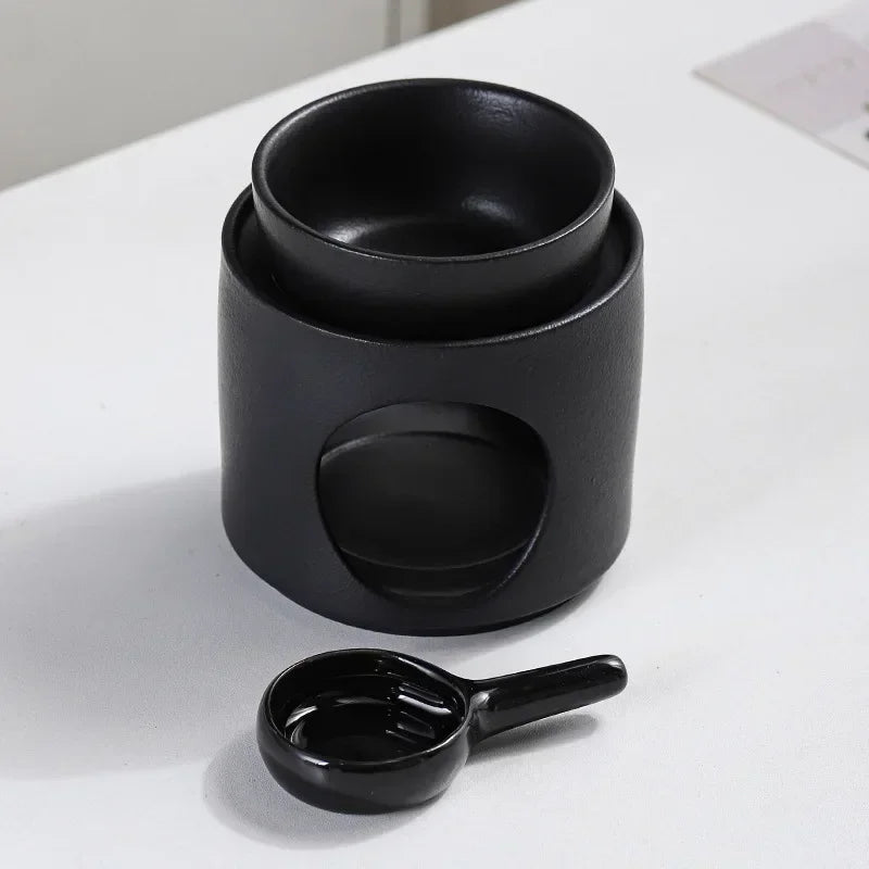 3-in-1 Essential Oil Burner & Censer with Candle Tray