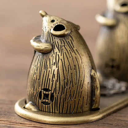 Chinese Style Zinc Alloy Incense Burner