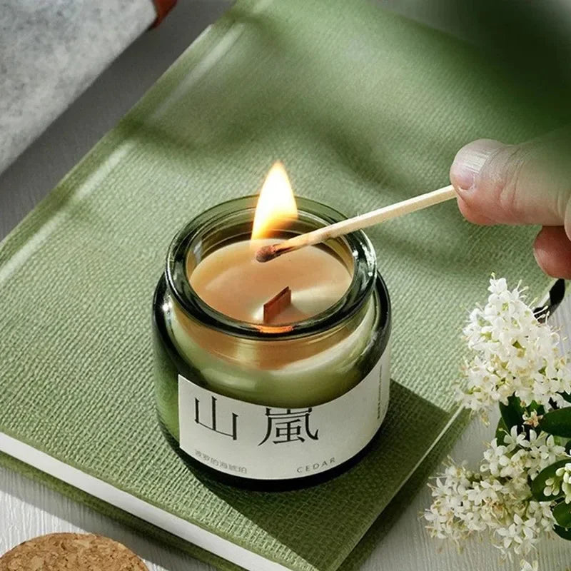 Aromatherapy Candles Indoor Bedroom Fragrance Home Long Lasting Light Fragrance - Your Ritual Hub 