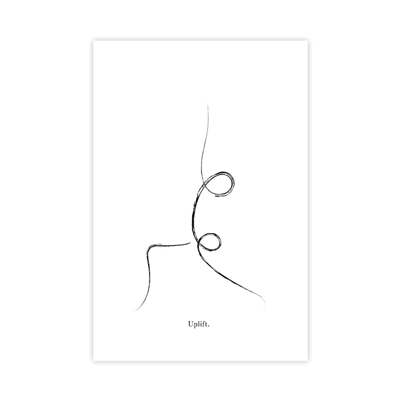 Yoga Wall Art Print Meditation Poster Yoga Symbol Breath Quote - Your Ritual Hub 