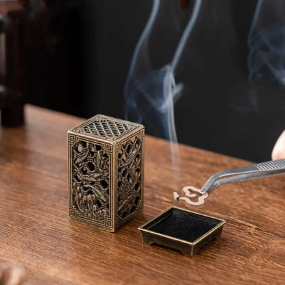 Chinese Style Zinc Alloy Incense Burner