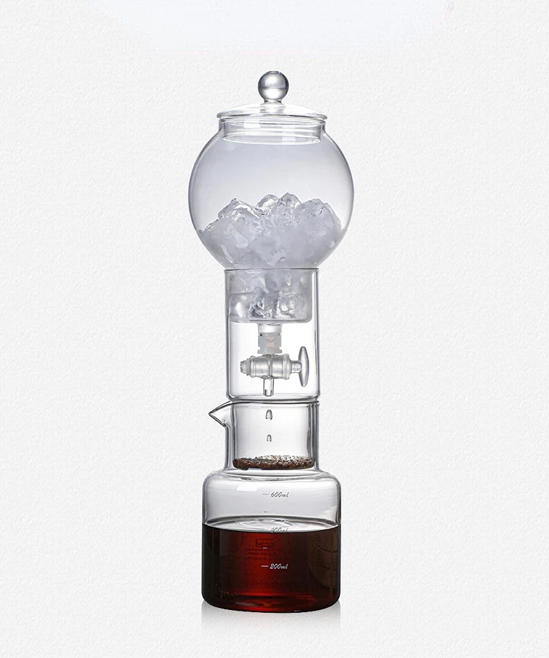 Cold Brew Coffee Pot Set with Filter Glass Dripper ICED Coffee Pot Maker