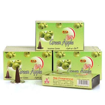 Handmade Indian Incense Frankincense Patchouli Tower Incense Cones with Metal Incense Base Buddhist Ornaments Home Fragrance