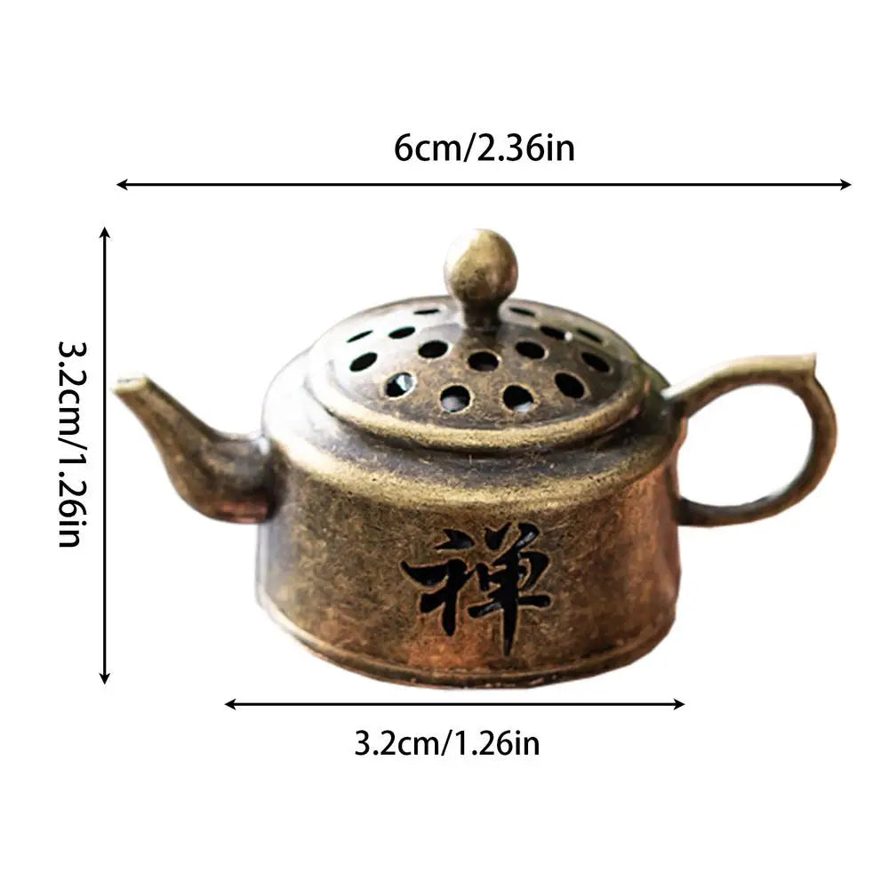 Vintage Metal Coil Incense Burner — Zen Flower Decor - Your Ritual Hub 
