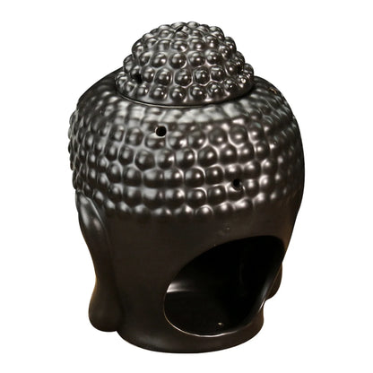 Ceramic Buddha Head Aromatherapy Oil Burner