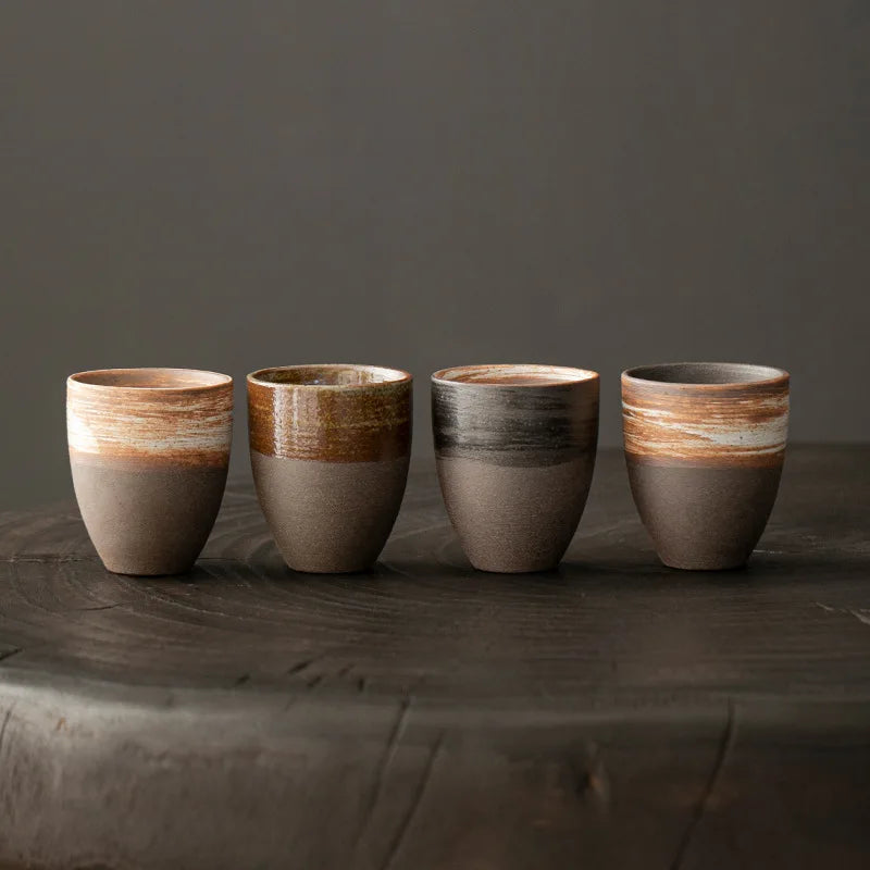 Ceramic Coffee Cups,Japanese Style Ceramic Cup,Latte Mug,Espresso Mugs,Afternoon Teacup,Household Water Mugs - Your Ritual Hub 