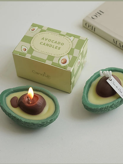 Avocado Scented Candle Sage And Sea Salt Handcrafted With Stone Wax Celebrations Anniversaries Birthday Special Occasion