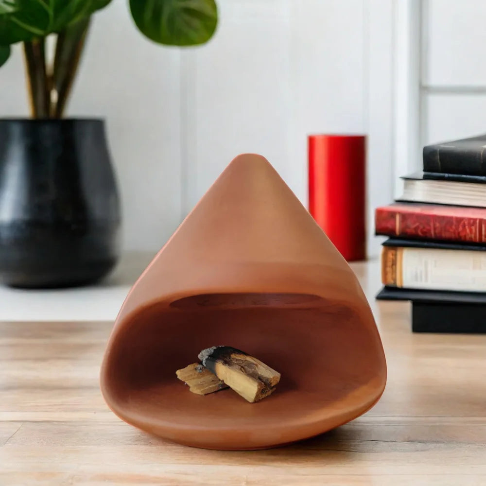 Handcrafted Ceramic Palo Santo & Sage Bowl Burner - Your Ritual Hub 