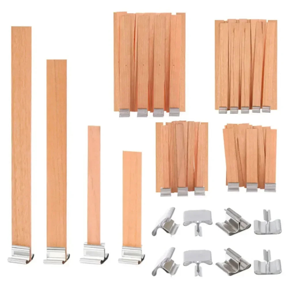 Wood Wick Soy Candle DIY Kit — Handcrafted Aromatic