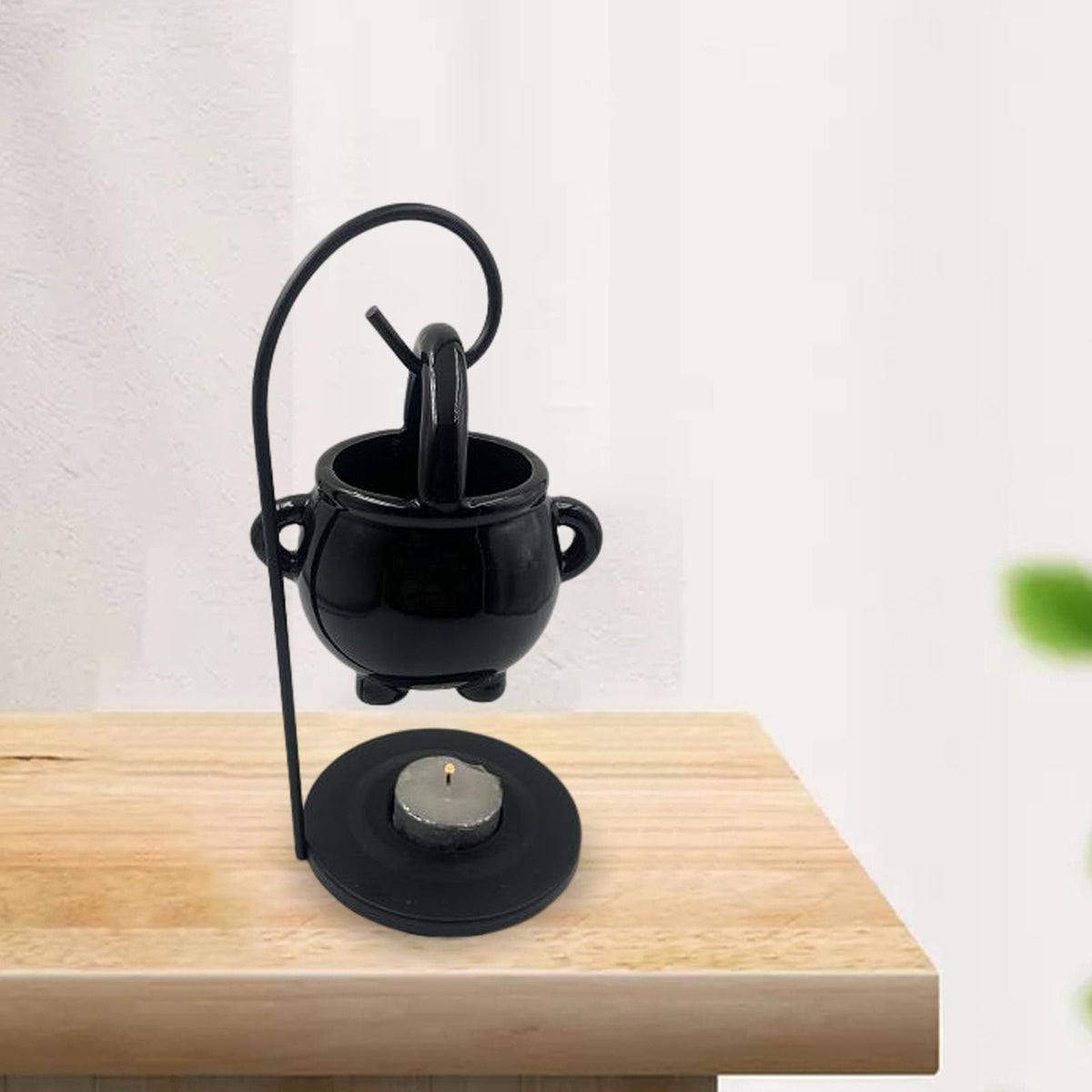 Ceramic Essential Oil Burner & Tealight Wax Warmer - Your Ritual Hub 