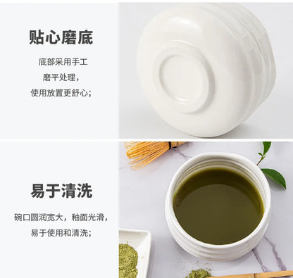 5-Piece Spotted Day-Style Matcha Blender Set
