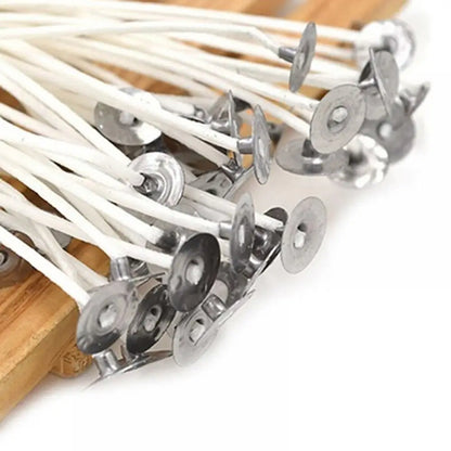 30-Pack Pre-Waxed Cotton Candle Wicks
