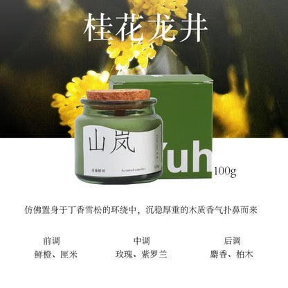 Aromatherapy Candles Indoor Bedroom Fragrance Home Long Lasting Light Fragrance
