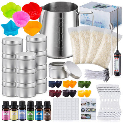 DIY Aromatherapy Candle Making Kit — Soy & Beeswax
