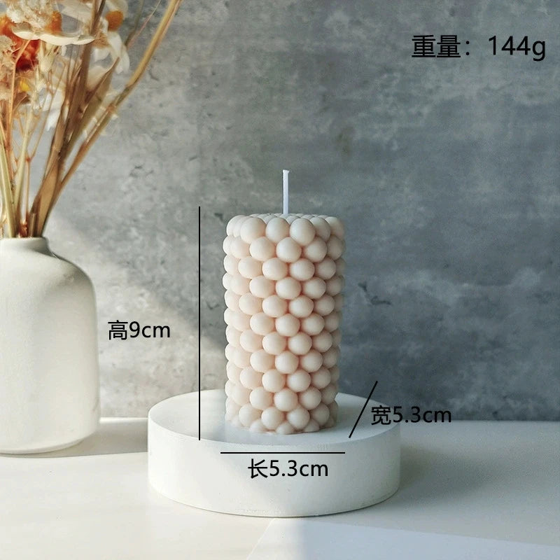 Handmade Nordic Bubble Soy Wax Candle