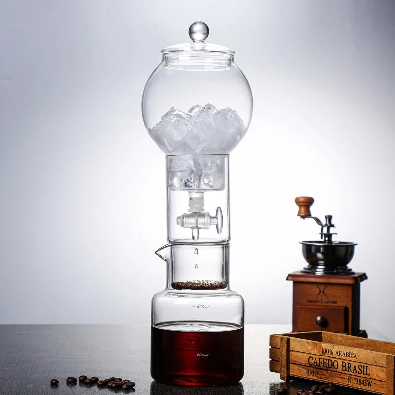Cold Brew Coffee Pot Set with Filter Glass Dripper ICED Coffee Pot Maker - Your Ritual Hub 