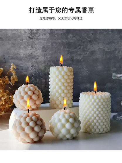 Handmade Nordic Bubble Soy Wax Candle