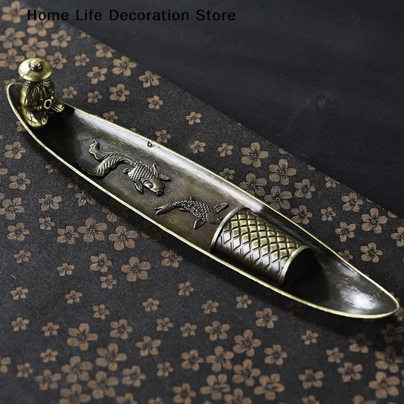 Japanese Fishing Boat Incense Stick Holder - Your Ritual Hub 