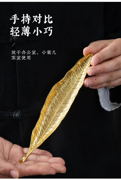 Long Leaf Ash Catcher Incense Holder