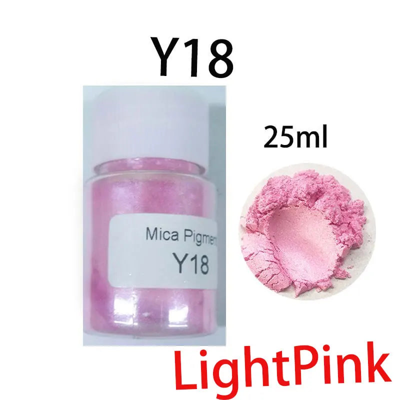 Mica Pigment Powder, 26 Colors for Soap, Candles & Crafts