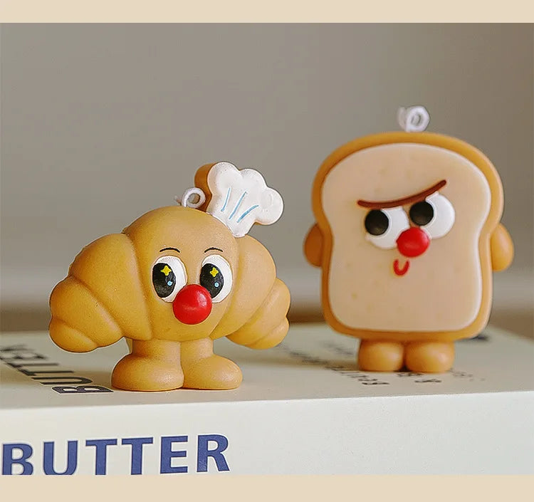 Bread-Shaped Scented Candles — Milk & Coffee Fragrance