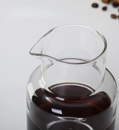 Cold Brew Coffee Pot Set with Filter Glass Dripper ICED Coffee Pot Maker