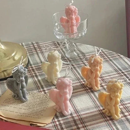 Cupid Angel Scented Soy Wax Candle — Decorative Art
