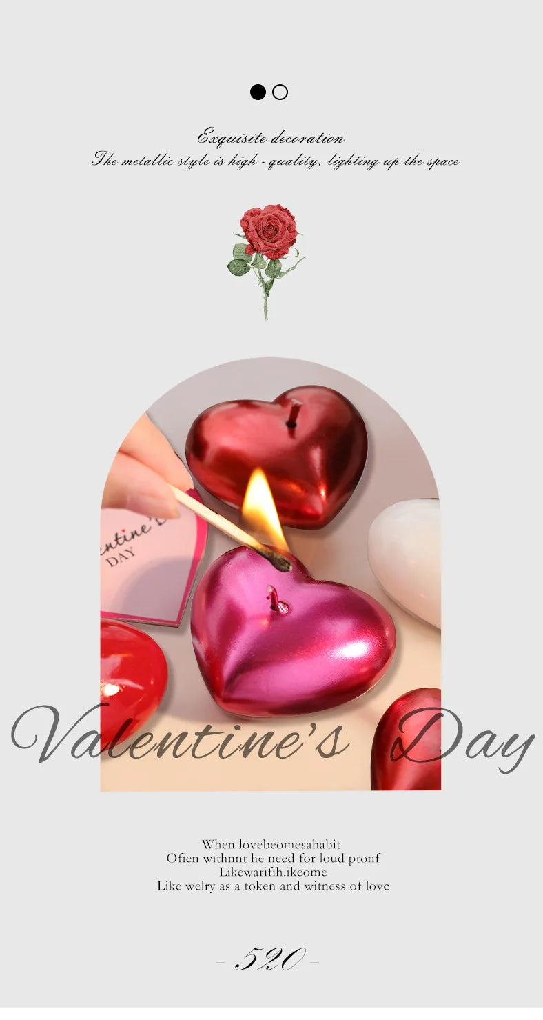 Valentine's Day Aromatherapy Candles DIY Handmade - Your Ritual Hub 