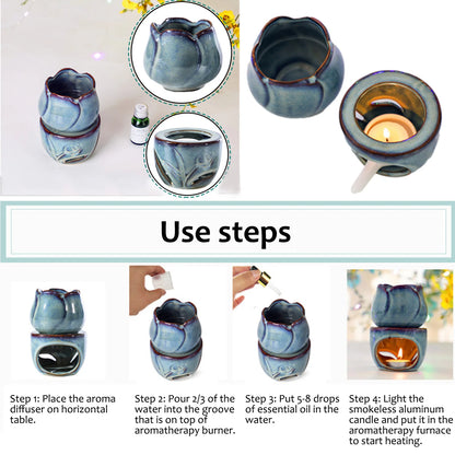 Tulip Ceramic Aromatherapy Oil Burner