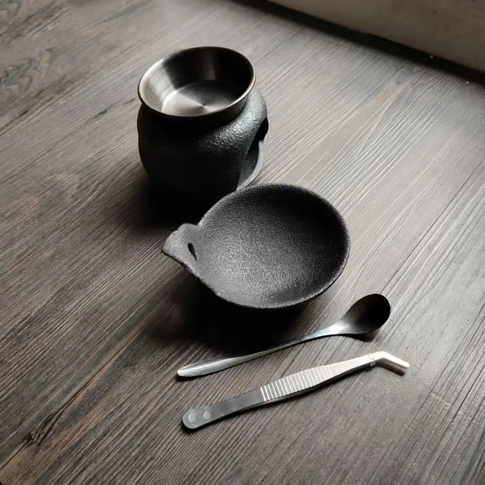Multifunctional Ceramic Incense Burner - Your Ritual Hub 