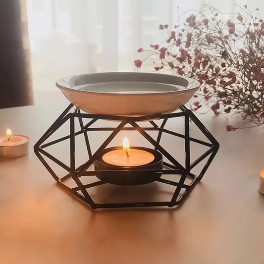 Aromatic Oil Burner Wax Melt Burners Geometric