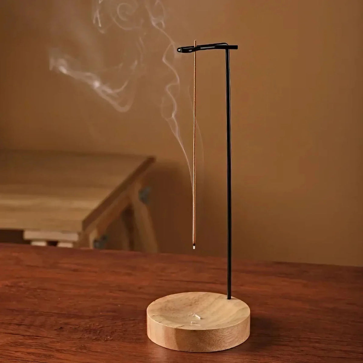Upside Down Wooden Incense Stick Holder - Your Ritual Hub 